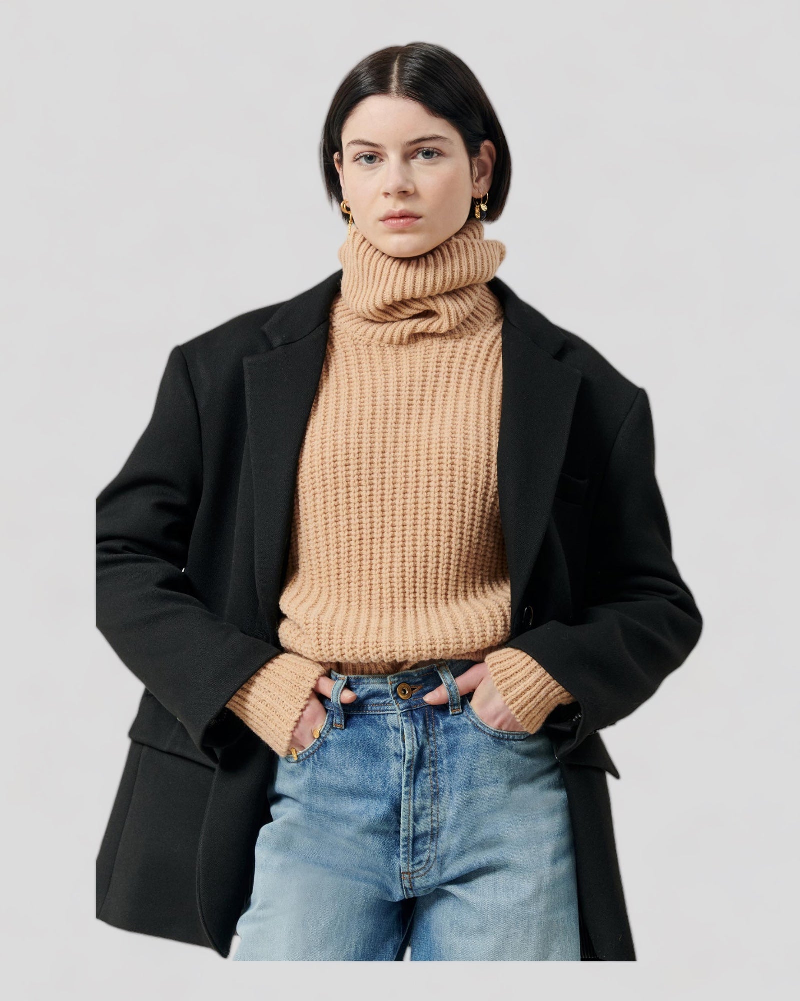 Sessùn || Zachary Veste de costume - Black Sessùn