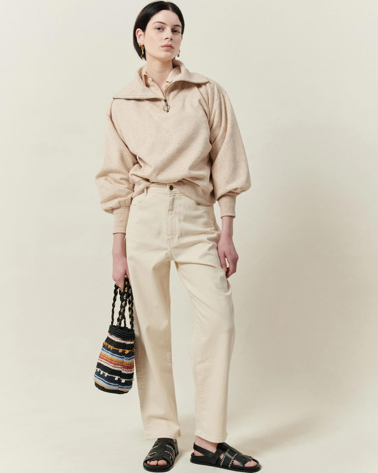 Sessùn || Ellow - Sweat Col Camionneur Sessùn
