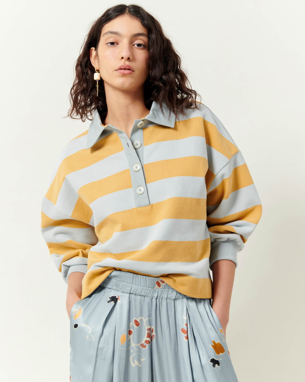 Sessùn || Lino - Polo loose Sessùn
