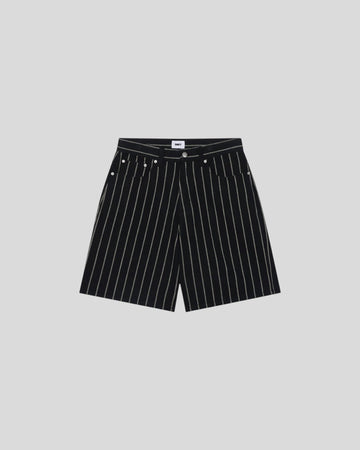 Obey || Stripe Baggy Denim Short - Black Multi - M" Atalante Store