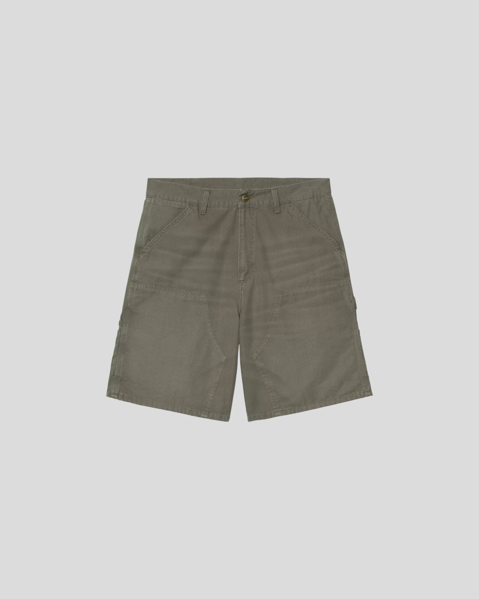 Carhartt || Double Knee Short - Leaf Stone Canvas - M’ Carhartt