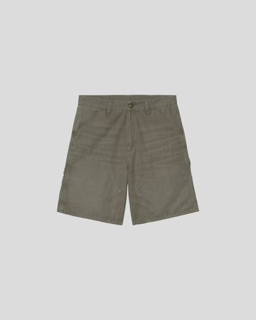 Carhartt || Double Knee Short - Leaf Stone Canvas - M’ Carhartt