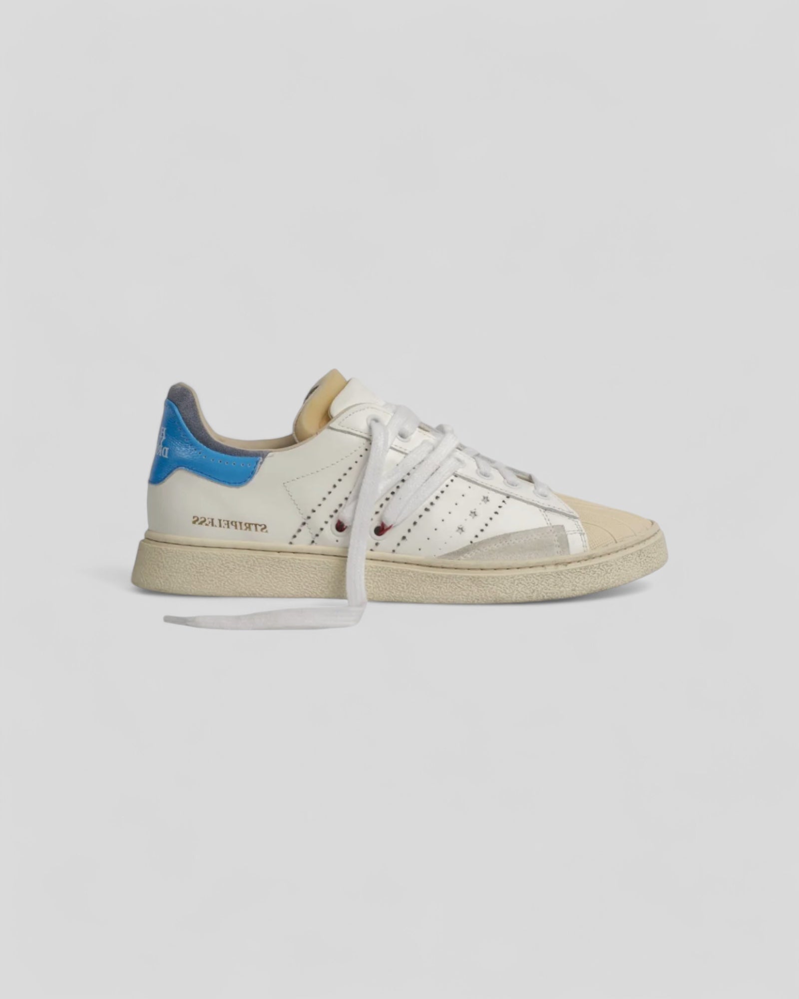 Hidnander || Stripeless Ultimate - White/ Turquoise - Homme Hidnander