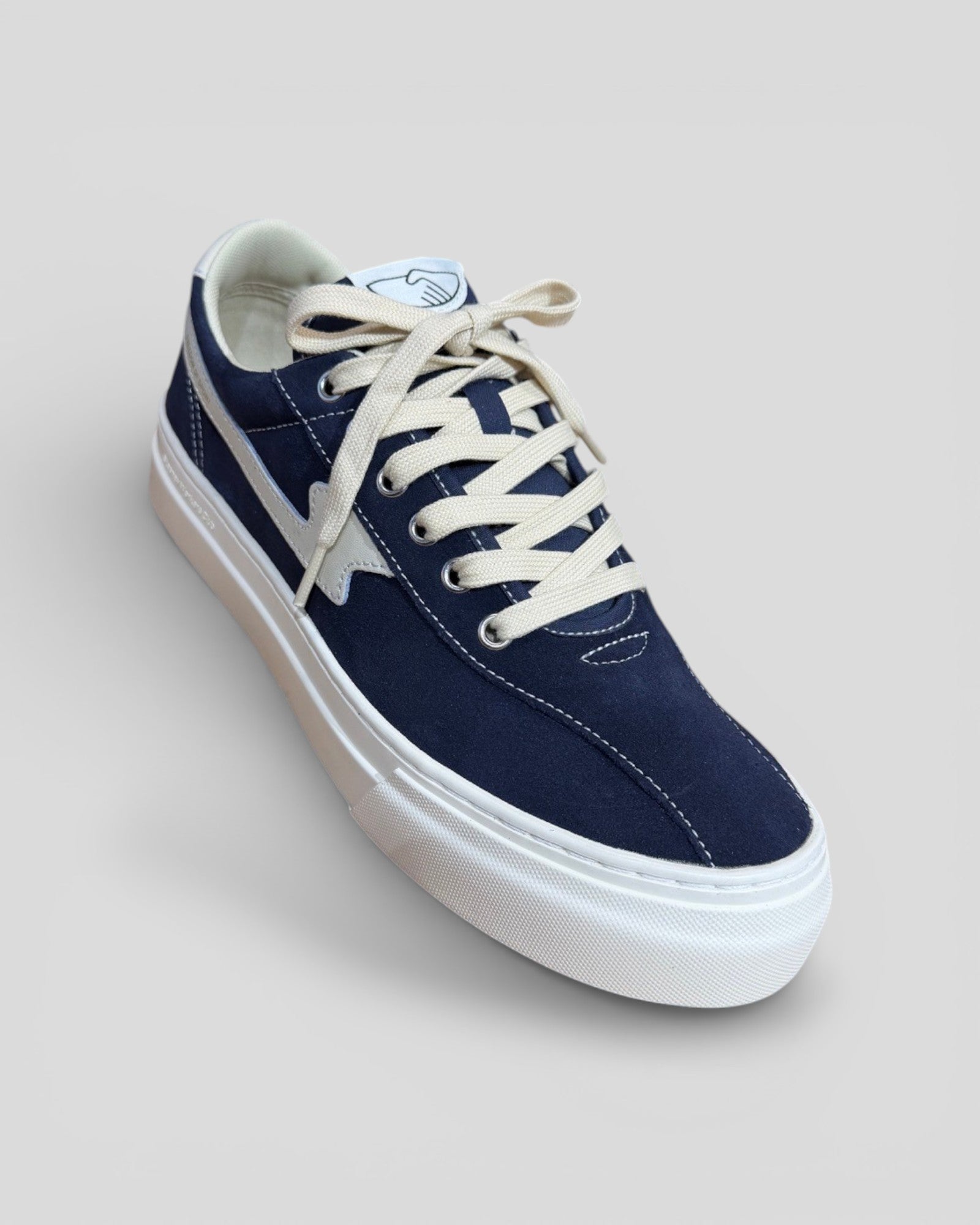 Stepney Workers Club || Dellow S -Strike Suede - Navy Stepney Workers Club