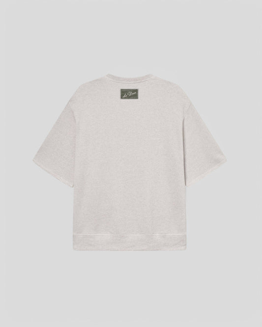 Les Deux || Sully Patch Sweatshirt - Grey Melange