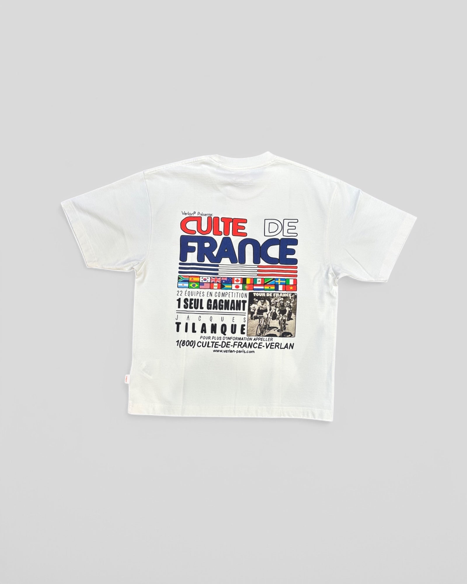 Verlan || Culture Tour T-Shirt - Off White - M" Verlan