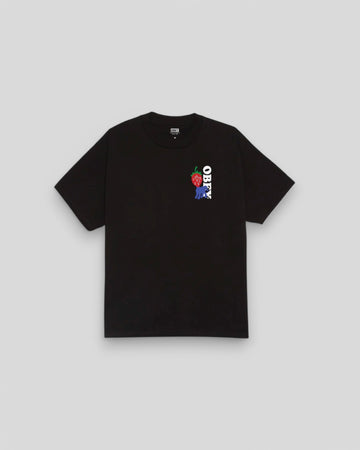 Obey || Strawberry Tee - Black - M" Obey