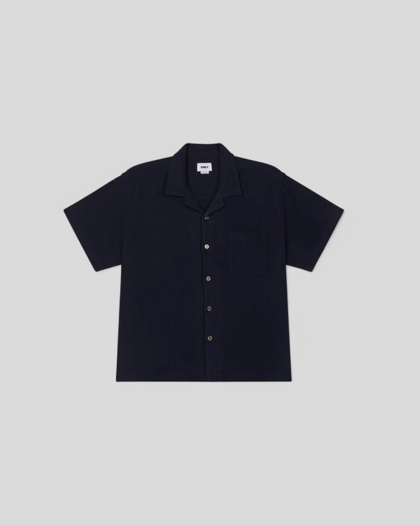 Obey || Curtis Woven - Navy - M" Obey