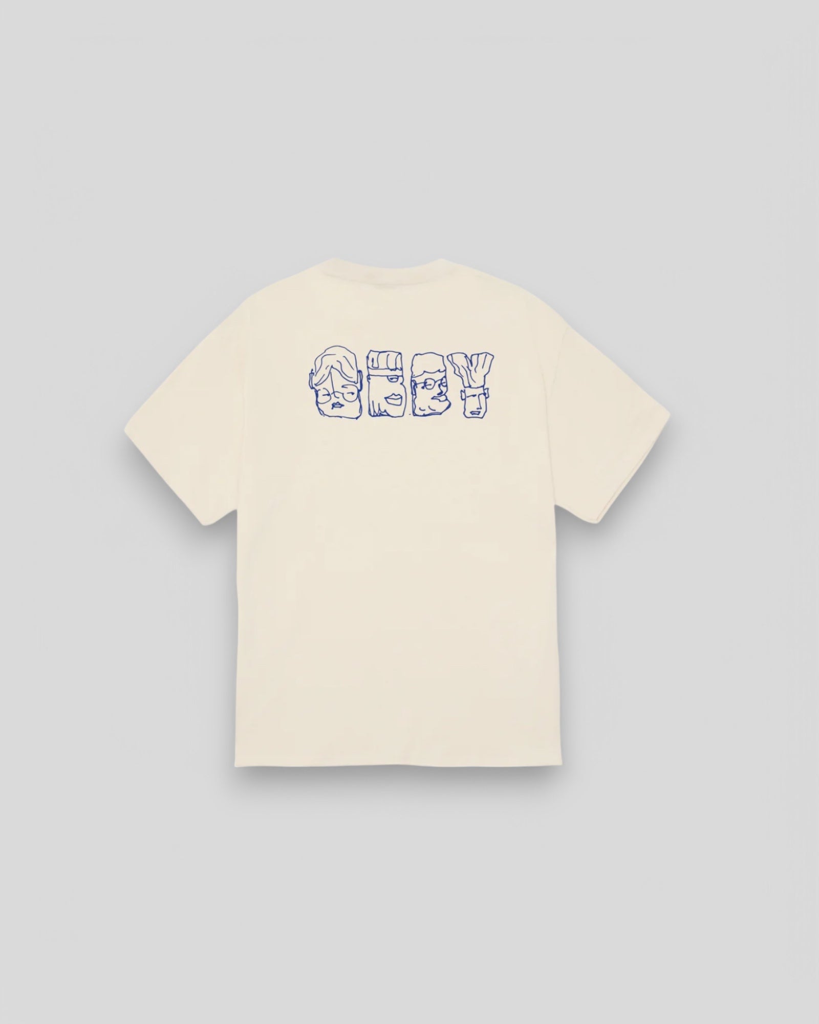 Obey || Abstract Things Tee - Cream - M" Obey