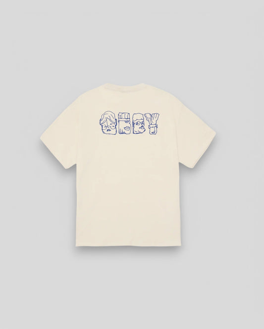 Obey || Abstract Things Tee - Cream - M" Obey