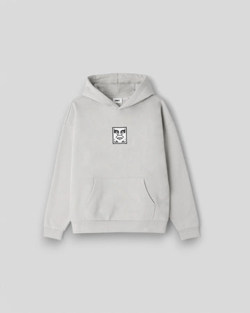 Obey || Bold Icon Extra Heavy Hood - Ash Grey - M" Obey