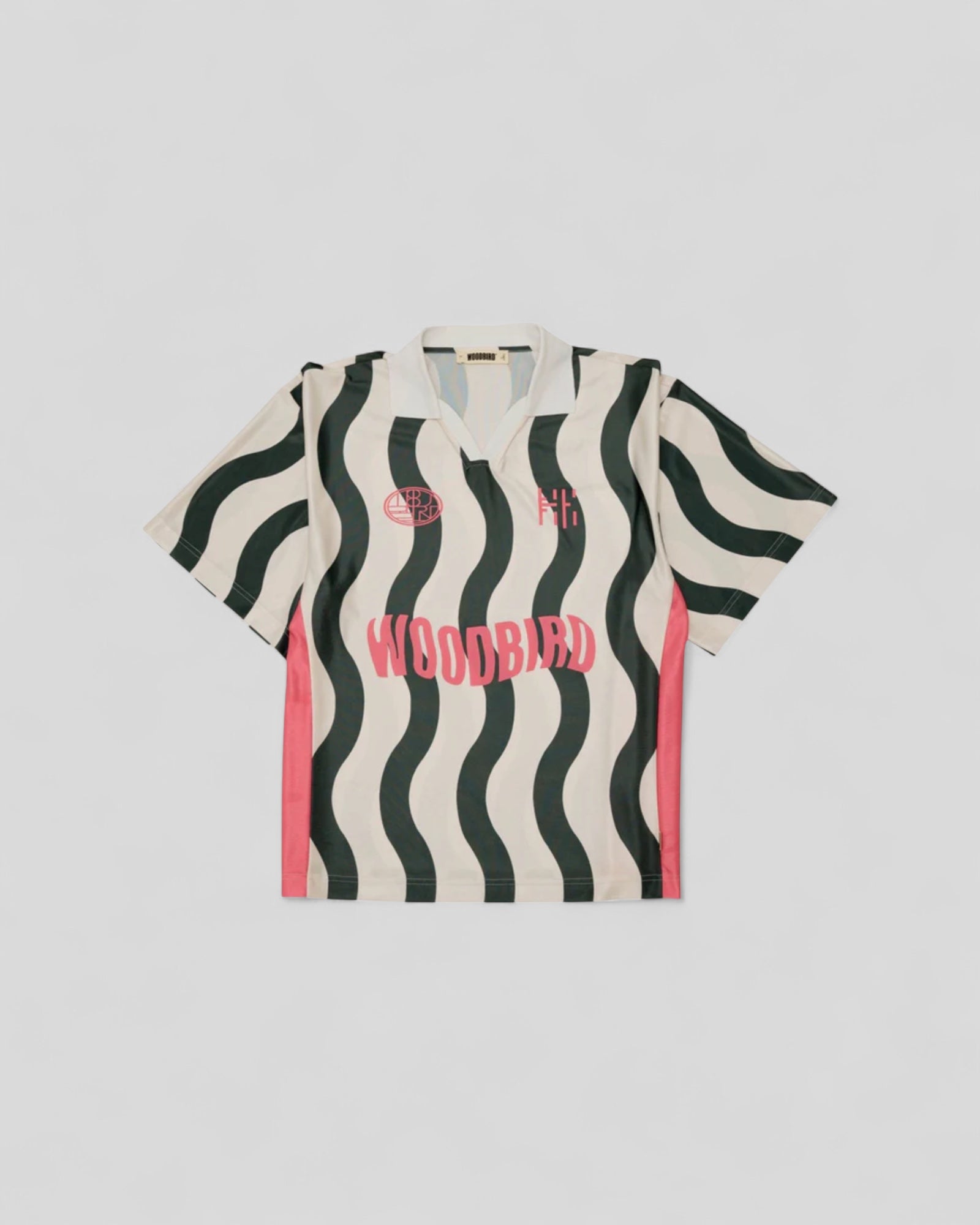 Woodbird || WBKai SS Wave Polo - Off White - M’ Woodbird