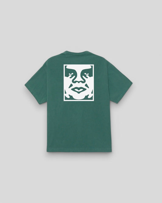 Obey || Bold Icon Face - Pigment Rain Forest M" Obey