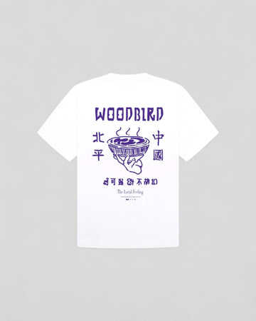 Woodbird || WBBaine Serve Tee - White Woodbird