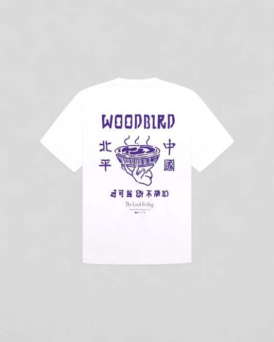 Woodbird || WBBaine Serve Tee - White Woodbird