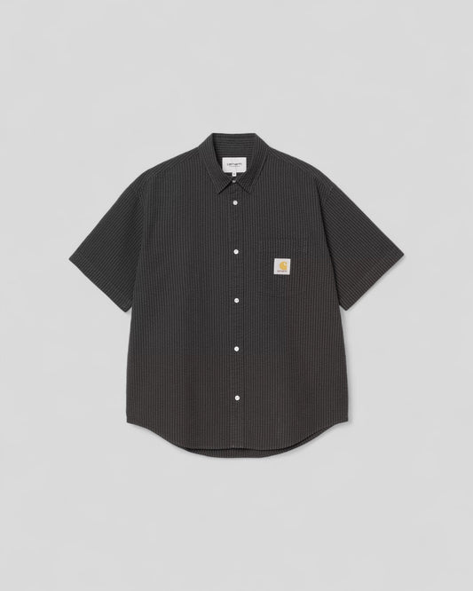 Carhartt || Toland Shirt S/S - Black - M’ Carhartt