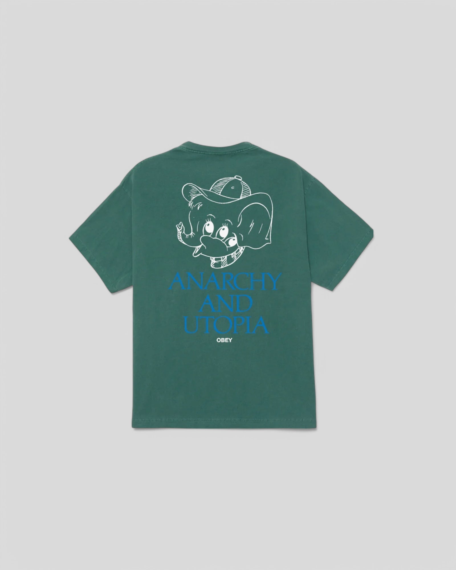 Obey || Anarchy & Utopia - Pigment Rain Forest M" Obey