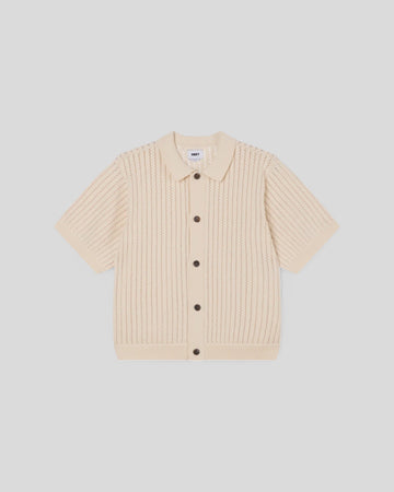 Obey || Dez Sweater Shirt - Unbleached - M" Obey