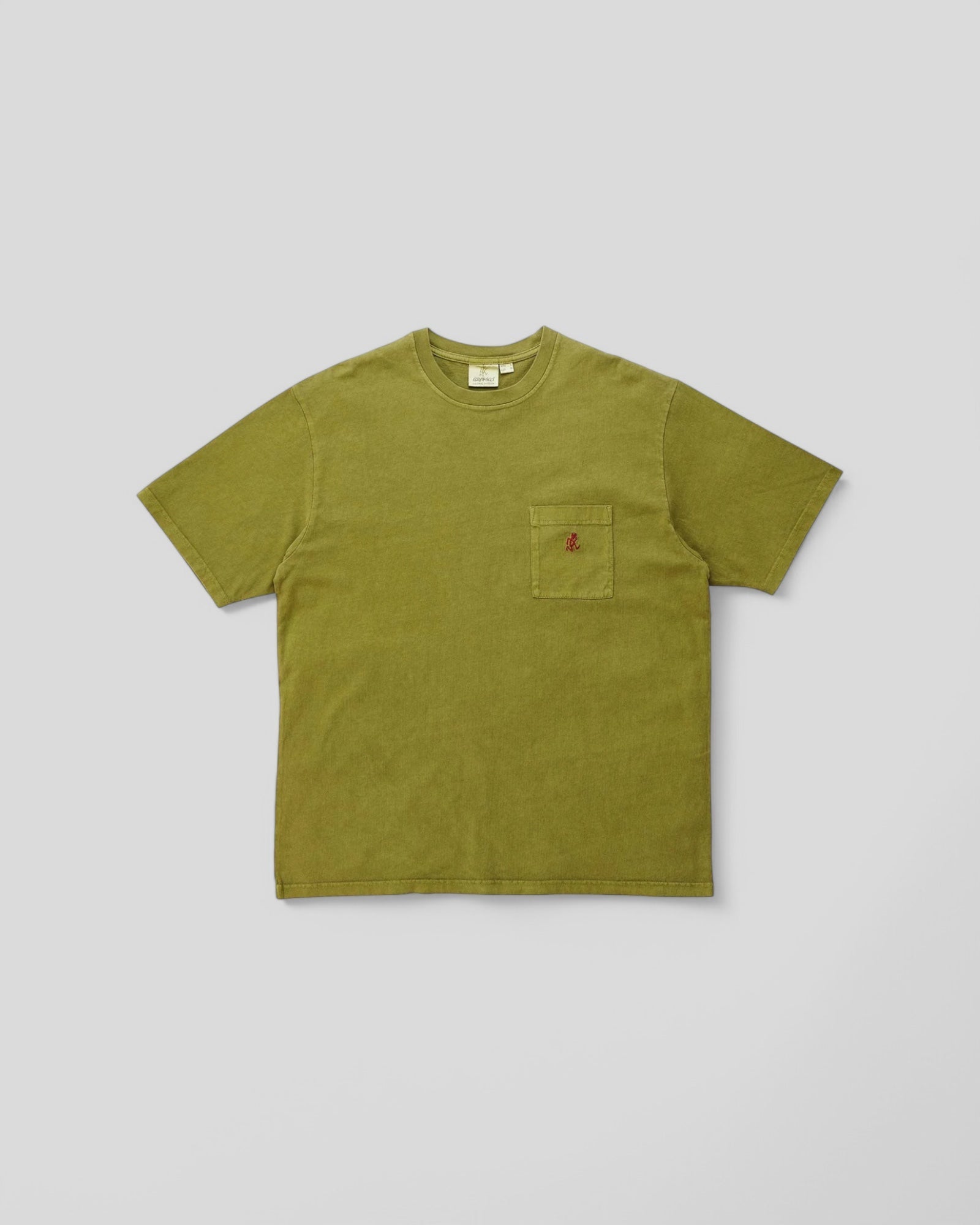 Gramicci || One Point Tee - Pistachio Pigment M' Gramicci