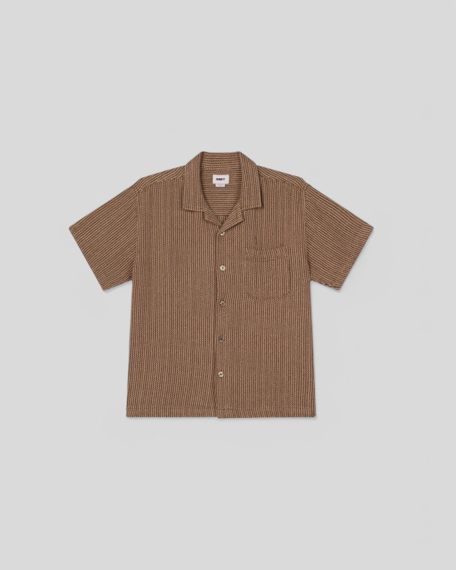 Obey || Horace Woven - Unbleached Multi - M" Obey