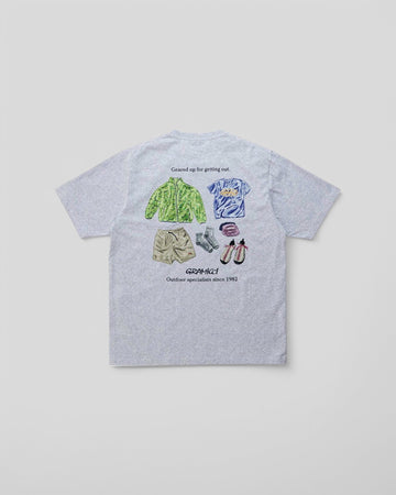 Gramicci || Geared Up L/S Tee - Grey Heather Gramicci