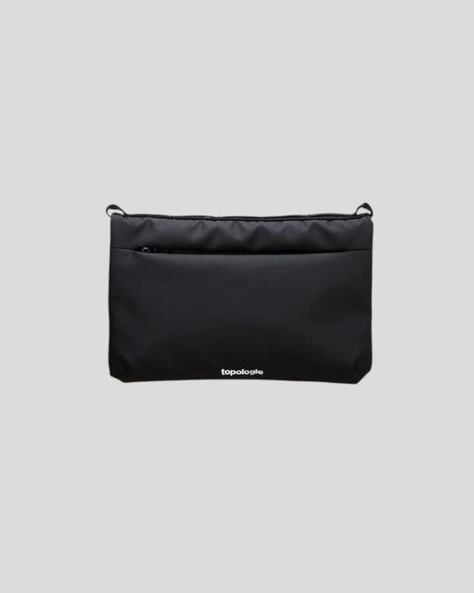 Topologie || Flat Sacoche - Small - Black Dry - M' Topologie