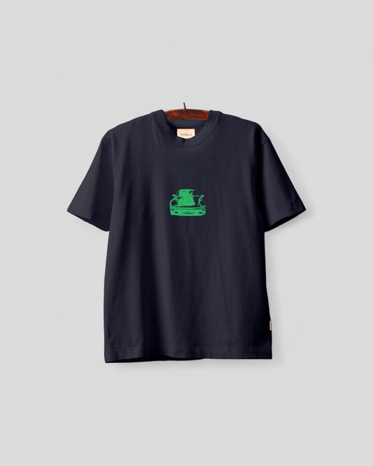 Verlan || Turbo T-Shirt - Navy - M" Verlan
