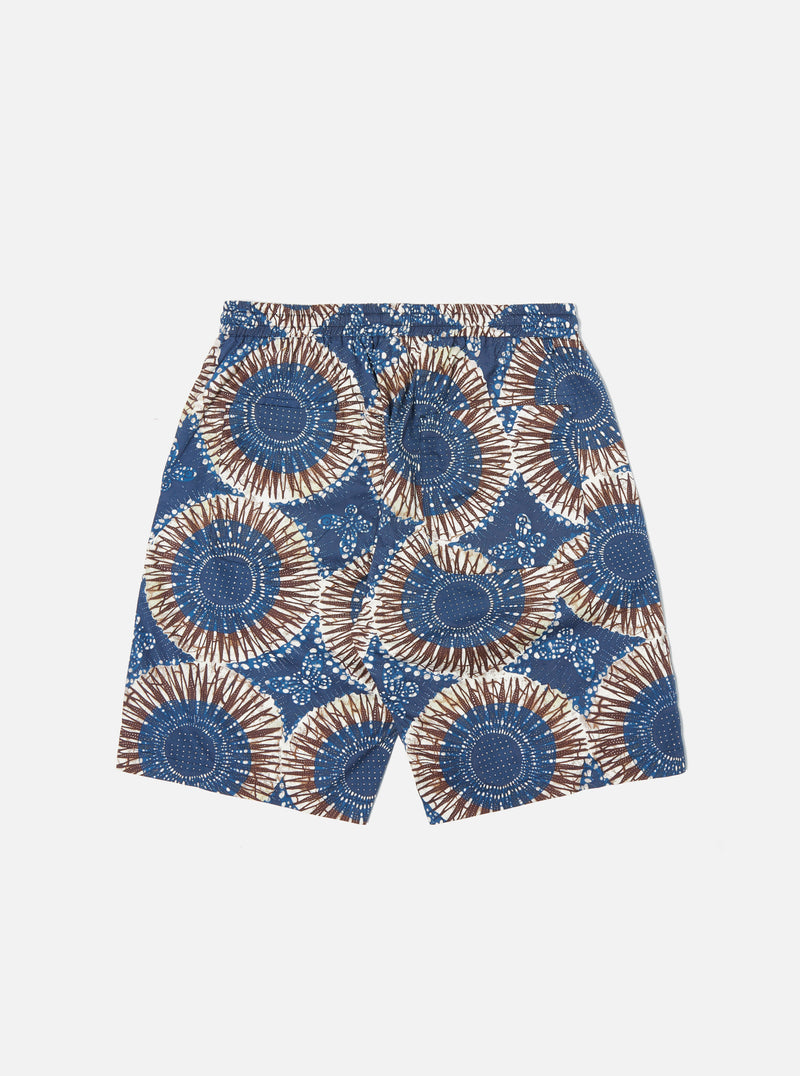 Universal Works || Lumber - Short - Hokkoh Print Navy Universal Works