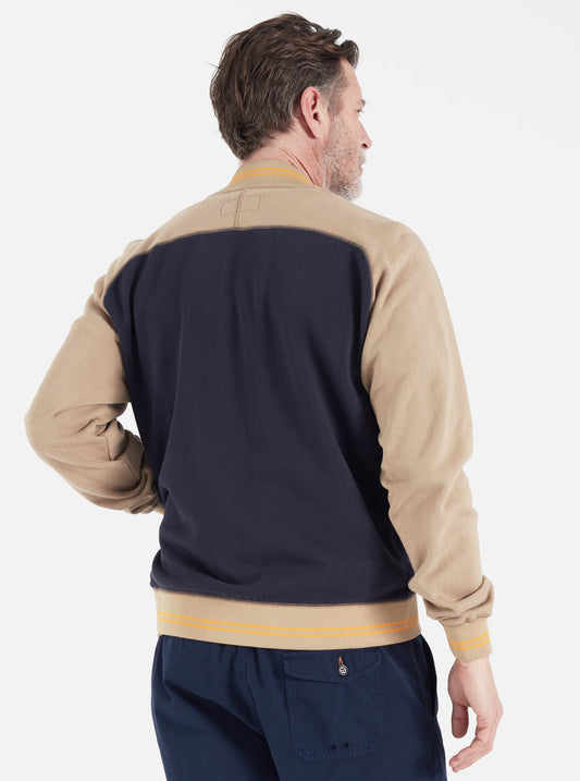 Universal Works || Carbis Veste - Bleu Marine/ Sable Universal Works