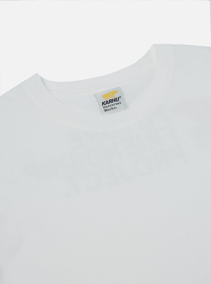 Universal Works || Karhu - Print Tee - T-Shirt - Ecru Universal Works