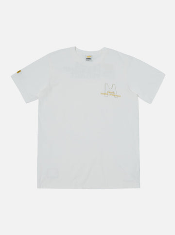 Universal Works || Karhu - Print Tee - T-Shirt - Ecru Universal Works