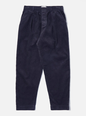 Universal Works || Pleated Track Pant - Navy Universal Works
