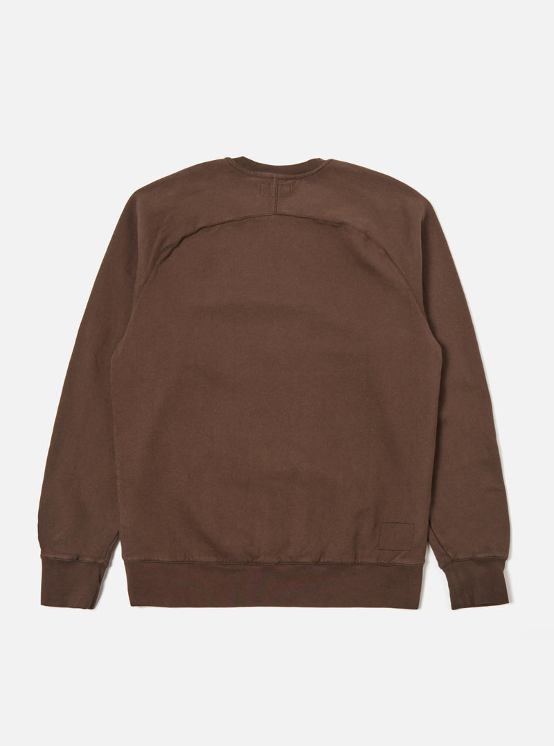 Universal Works || Classic Crew Sweat - Marron Universal Works