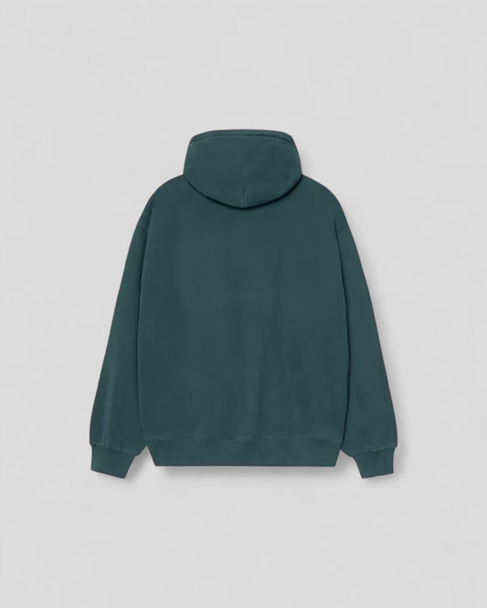Carhartt || Hooded Vista Sweat - Deep Lagoon Garment Dyed - M' Carhartt