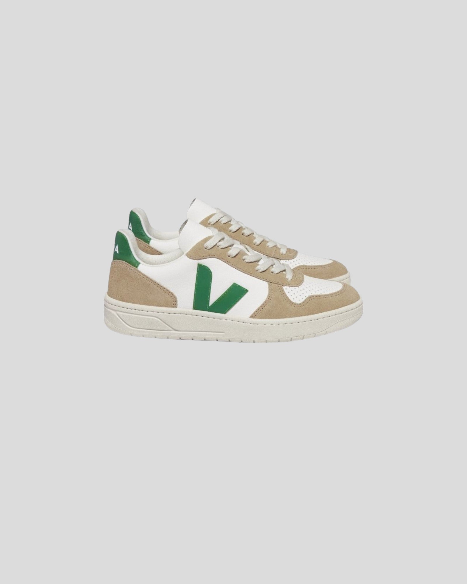Veja || V-10 -  White/Emeraude Veja