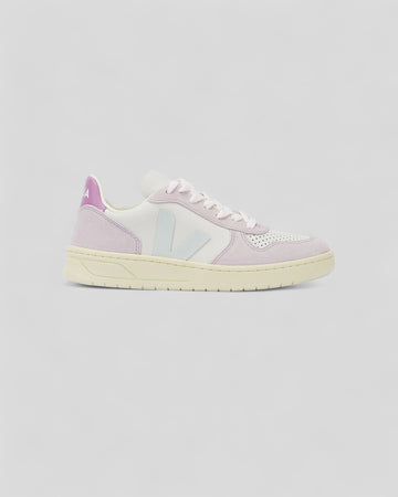 Veja || V-10 - Leather Gravel/Menthol/Parme Veja