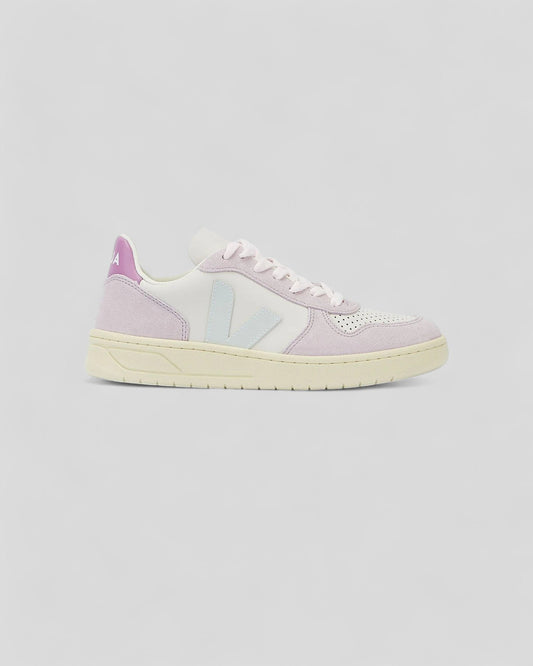 Veja || V-10 - Leather Gravel/Menthol/Parme Veja
