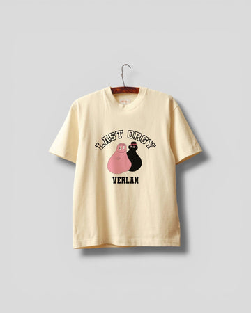 Verlan || Last Orgy T-shirt - Off White Verlan