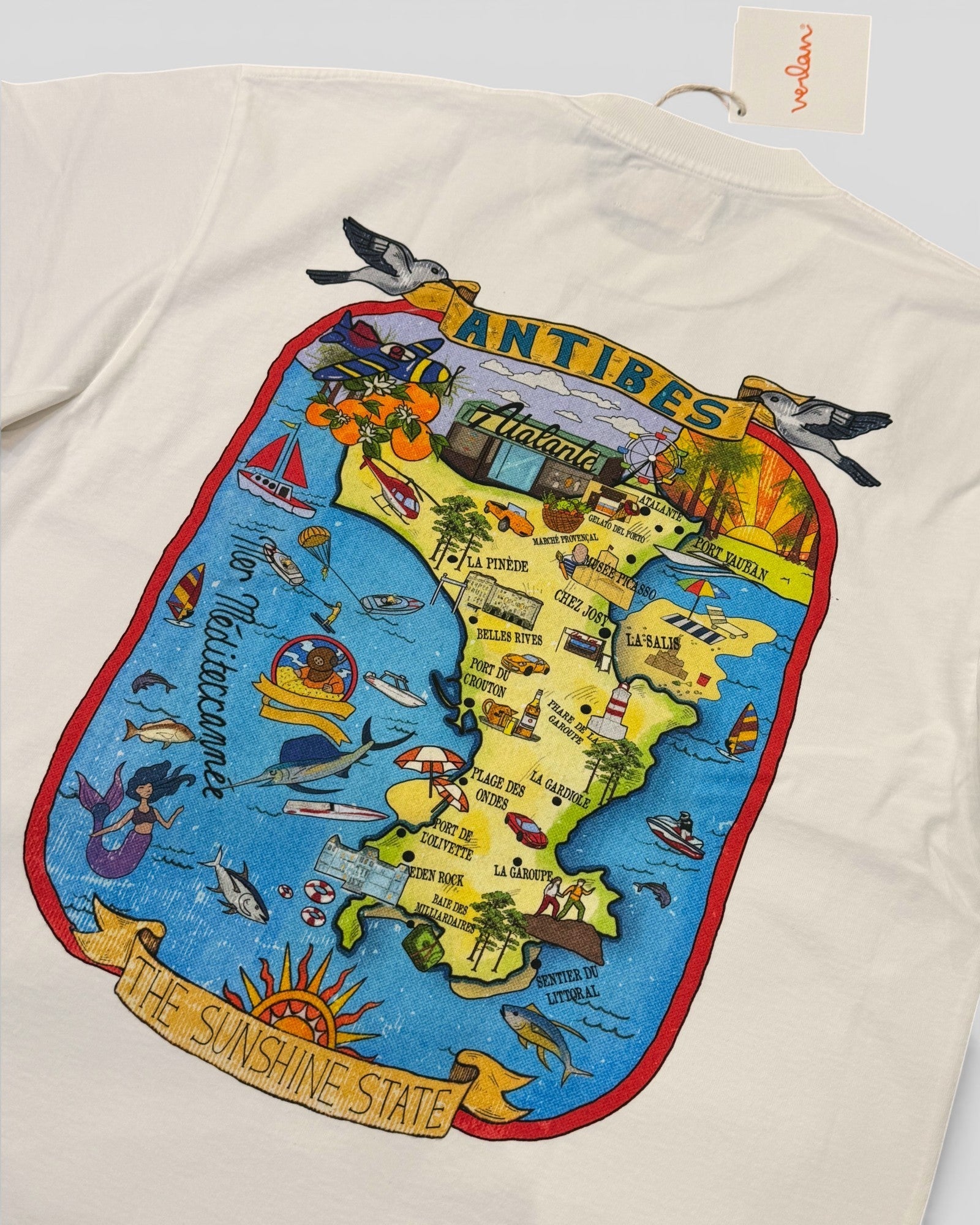 Verlan || Atalante Antibes carte Cap - Off White - M' Verlan