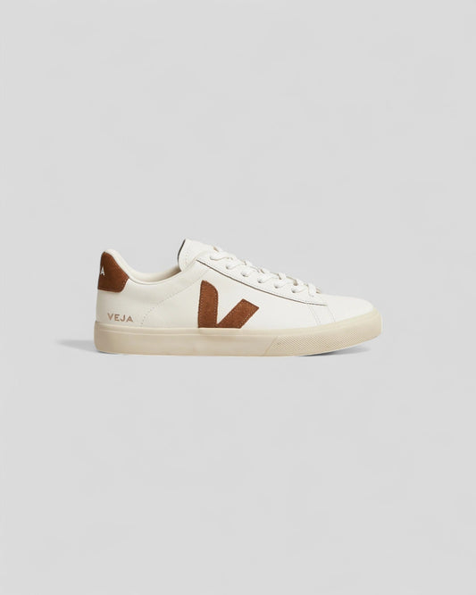 Veja || Campo Leather  - White Cognac Veja