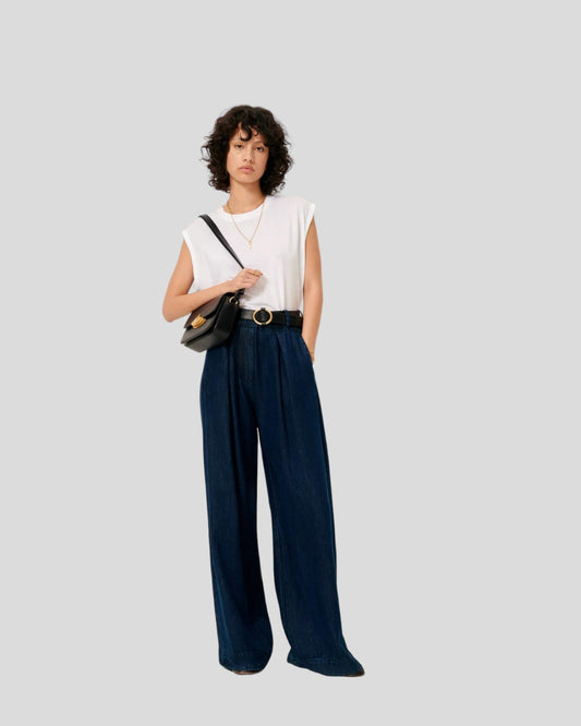 Sessùn || Rinim Elastic Pant - Denim Blue Sessùn
