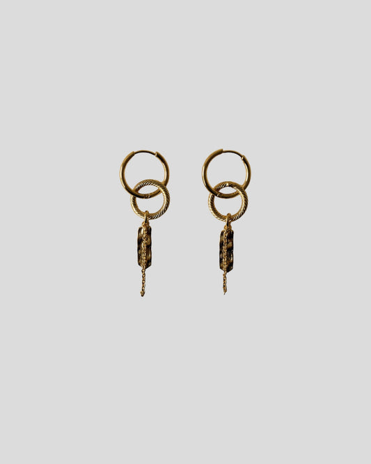 Sessun || Toti Bo Earrings  - Golden Sessùn