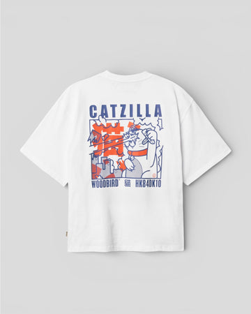 Woodbird || WBBaine Zilla Tee - White - M’