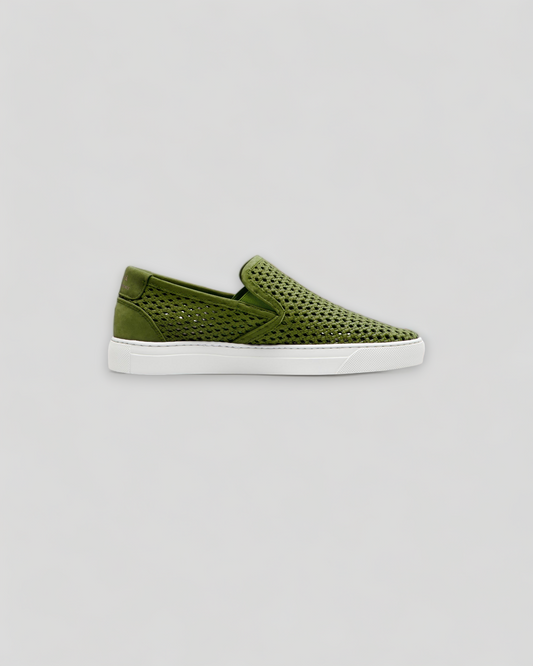 Zespa || ZSP10 Nubuck Ajouré - Kaki - Femme Zespa