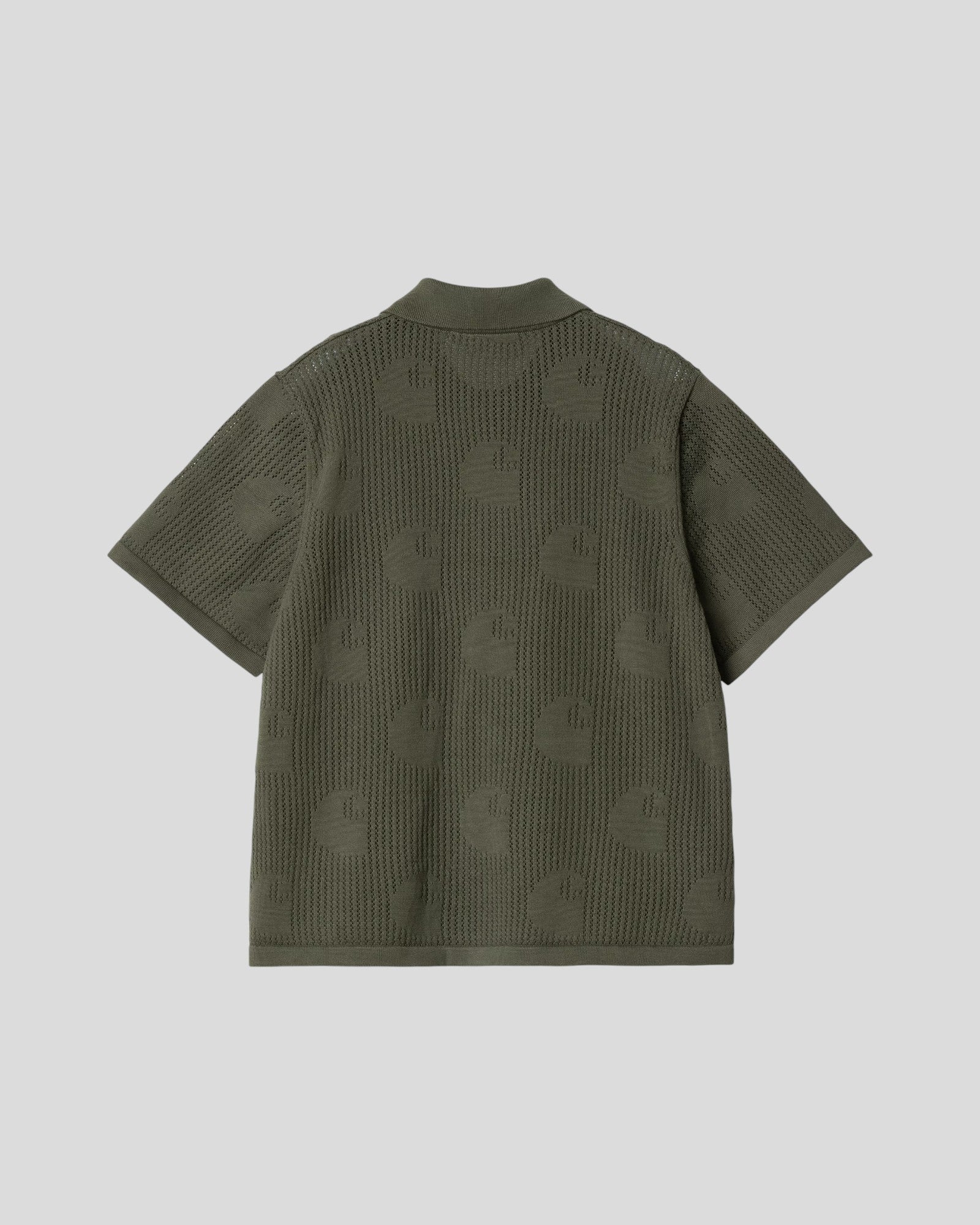 Carhartt || W' S/S Temple Knit Shirt - Dollar Green Carhartt