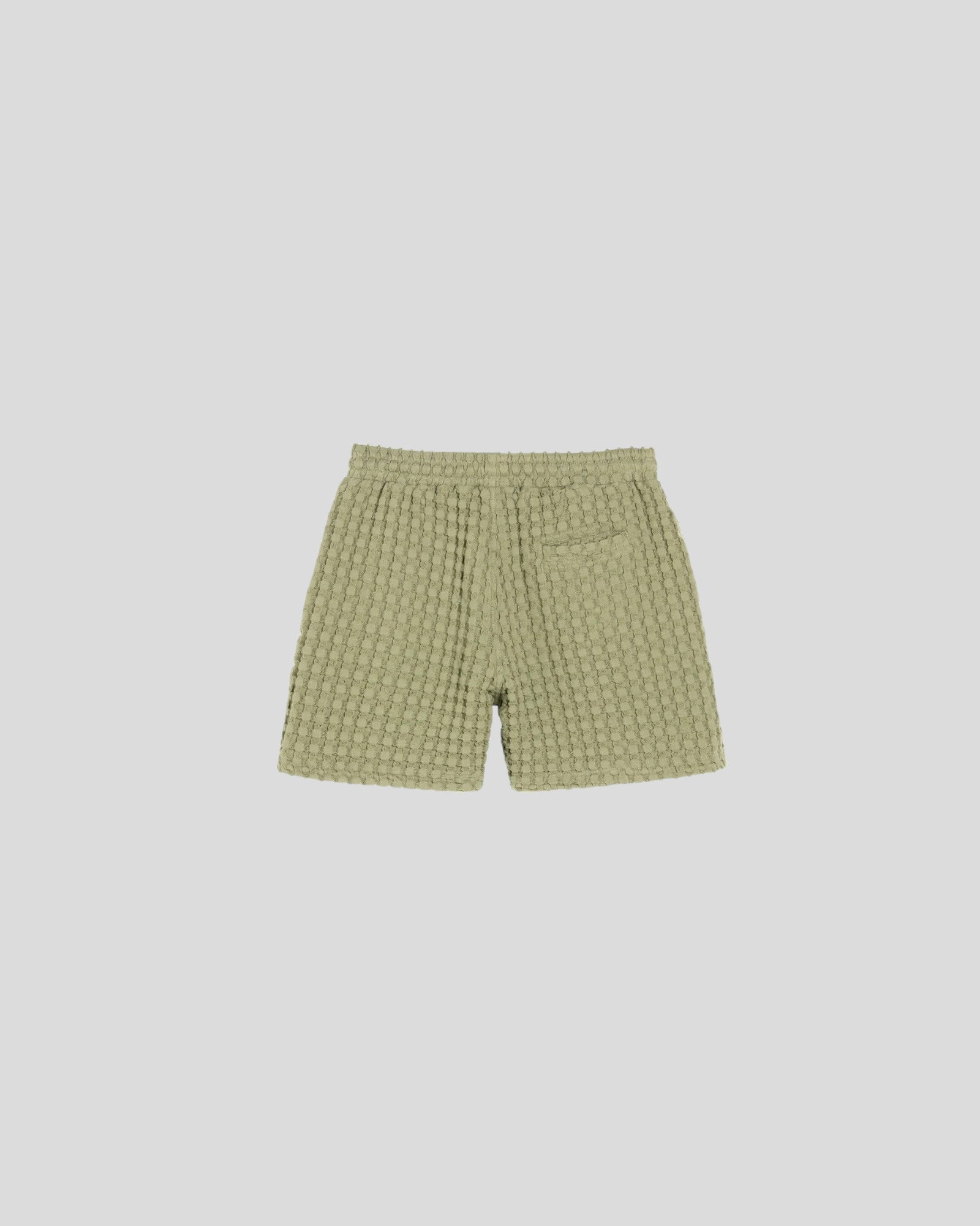 OAS || Dusty Green Porto Waffle Shorts OAS Compagny