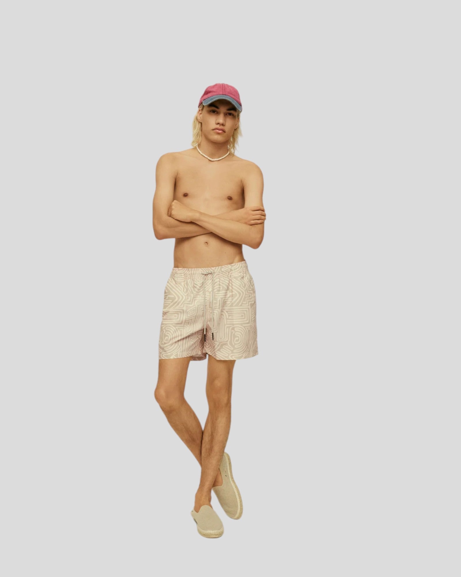 OAS || Cream Golconda Swim Short OAS Compagny