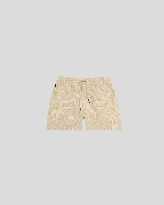 OAS || Cream Golconda Swim Short OAS Compagny