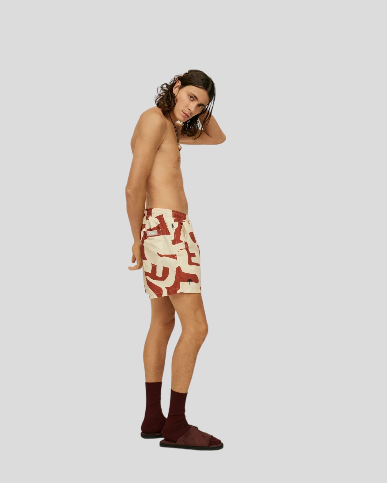 OAS || Russet Puzzlotec Swim Short OAS Compagny