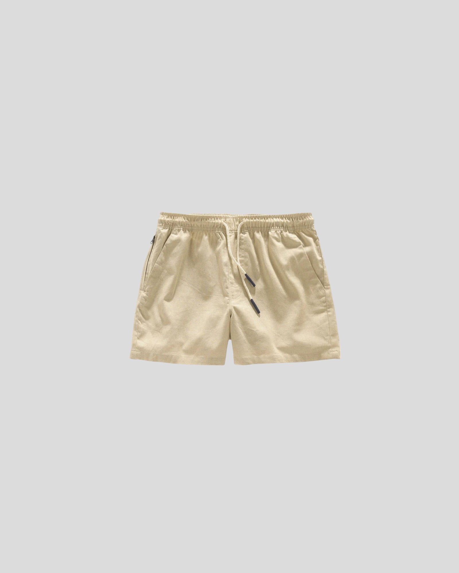 OAS || Beige Linen Shorts OAS Compagny